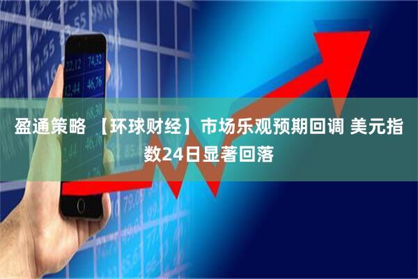 盈通策略 【环球财经】市场乐观预期回调 美元指数24日显著回落